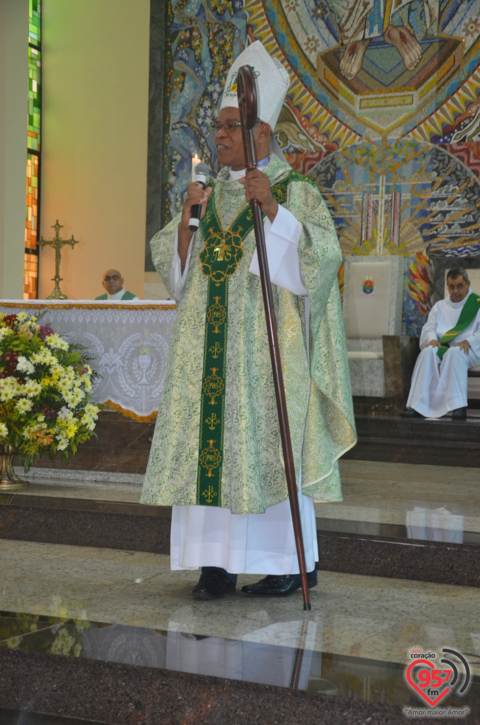 Missa e almoço em comemoração pelo 1 ano de Episcopado de Dom Henrique