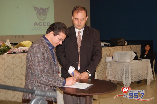 Posse do novo presidente da ACED Dourados Posse do novo presidente da ACED Dourados