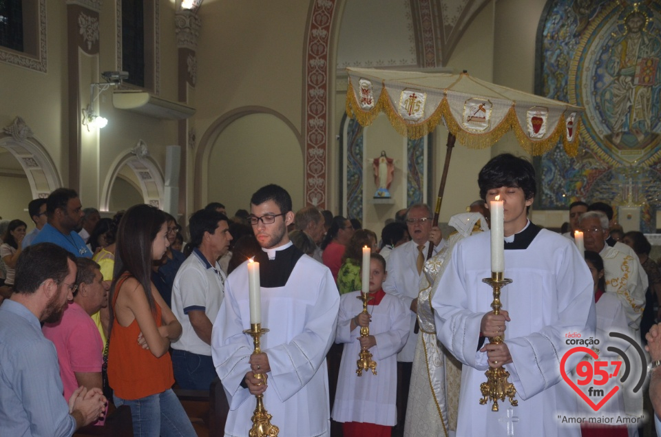 Cerimônia do Lava-Pés na catedral