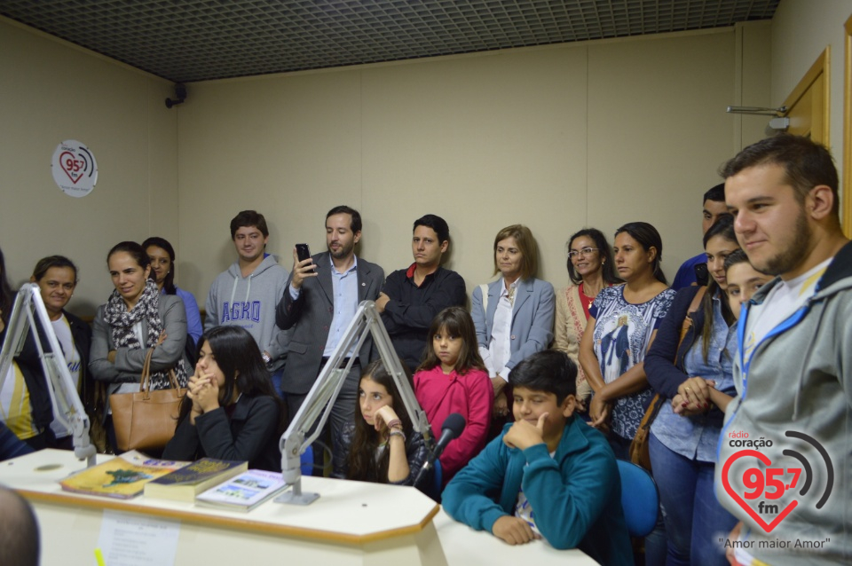 Campistas do 9º Acampamento Mirim partilham testemunhos na Rádio Coração