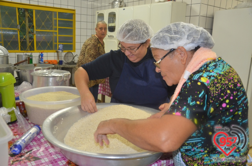 Costelão dançante no distrito do Bocajá