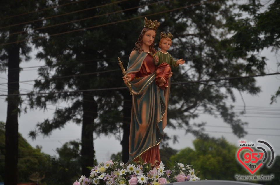 Missa da padroeira de Indápolis, Nossa Senhora Auxiliadora