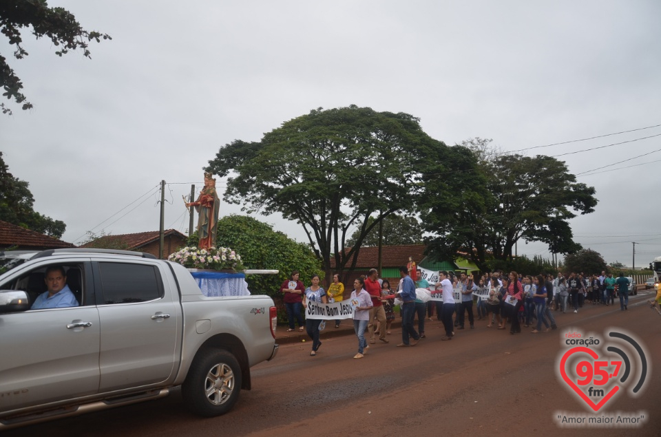 Missa da padroeira de Indápolis, Nossa Senhora Auxiliadora