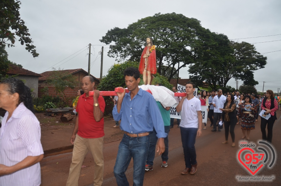 Missa da padroeira de Indápolis, Nossa Senhora Auxiliadora