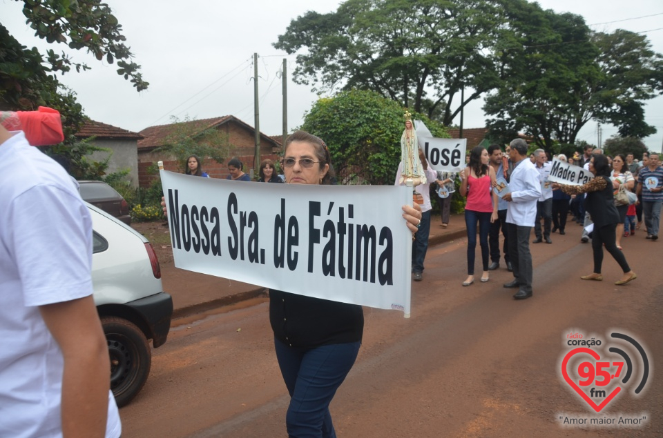 Missa da padroeira de Indápolis, Nossa Senhora Auxiliadora