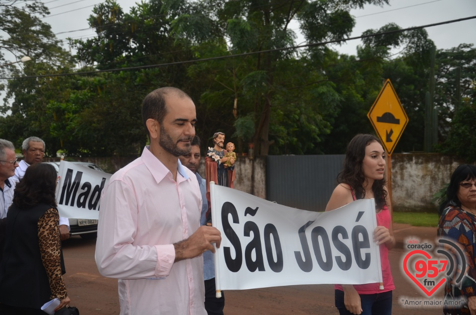 Missa da padroeira de Indápolis, Nossa Senhora Auxiliadora