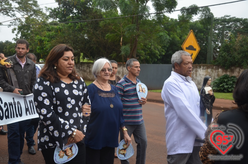 Missa da padroeira de Indápolis, Nossa Senhora Auxiliadora