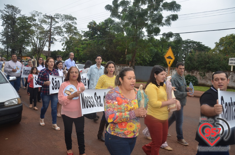 Missa da padroeira de Indápolis, Nossa Senhora Auxiliadora