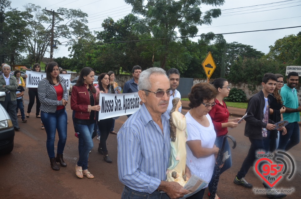 Missa da padroeira de Indápolis, Nossa Senhora Auxiliadora