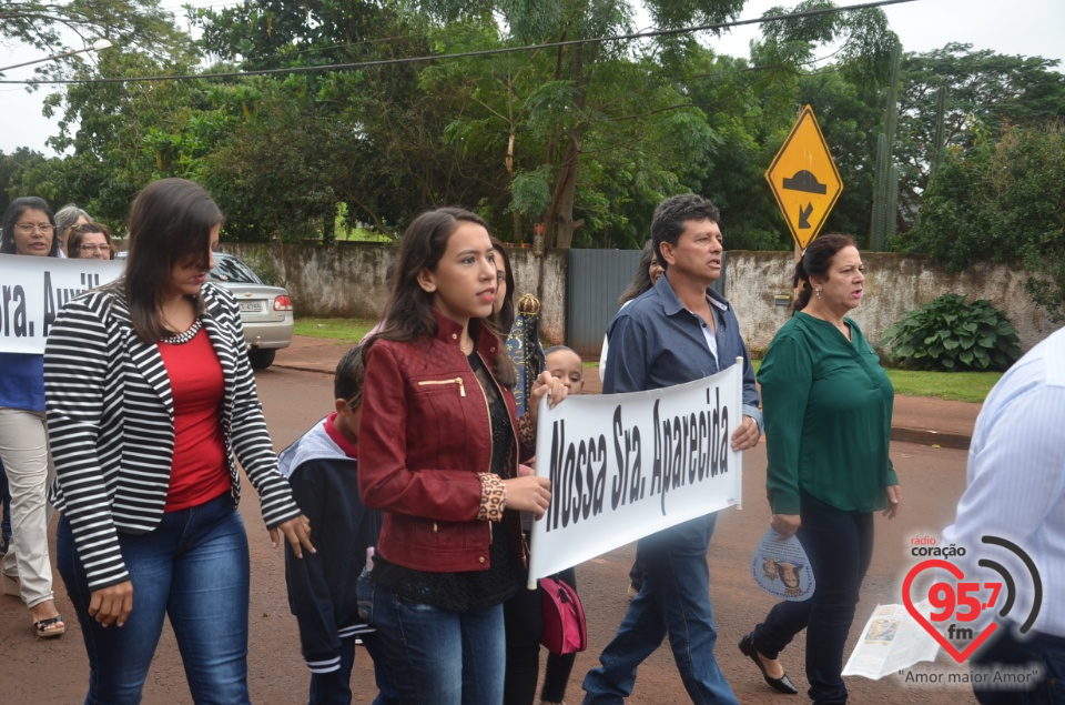 Missa da padroeira de Indápolis, Nossa Senhora Auxiliadora