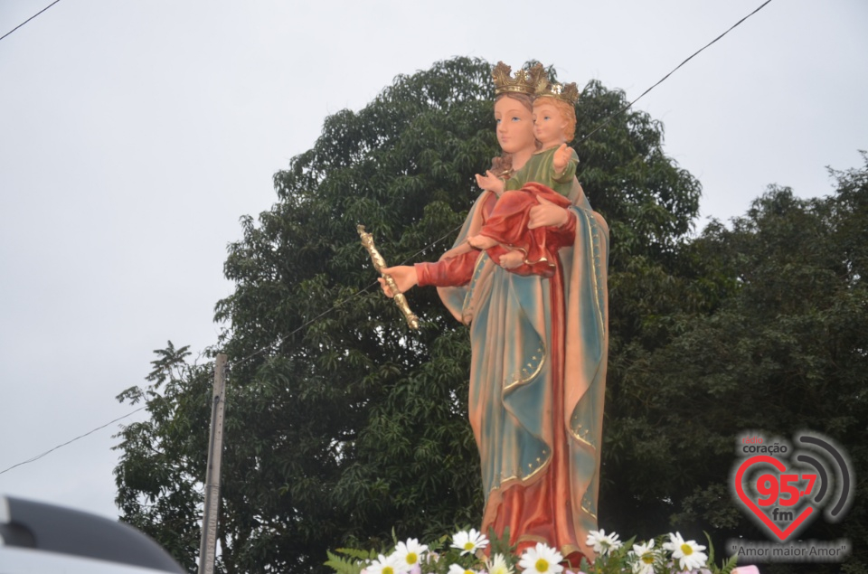 Missa da padroeira de Indápolis, Nossa Senhora Auxiliadora