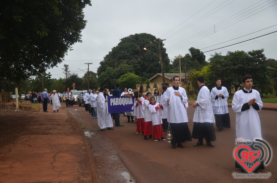 Missa da padroeira de Indápolis, Nossa Senhora Auxiliadora