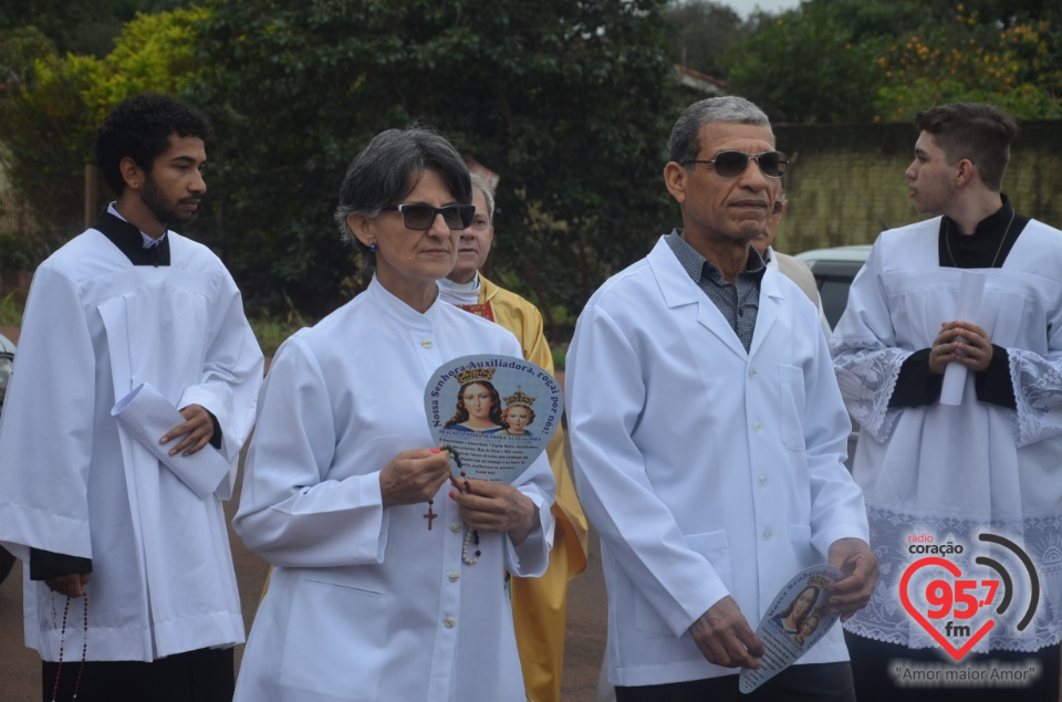 Missa da padroeira de Indápolis, Nossa Senhora Auxiliadora