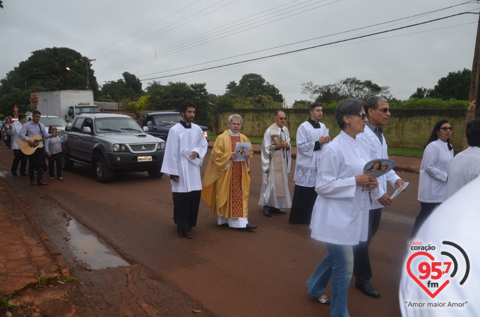 Missa da padroeira de Indápolis, Nossa Senhora Auxiliadora