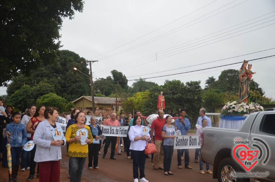 Missa da padroeira de Indápolis, Nossa Senhora Auxiliadora