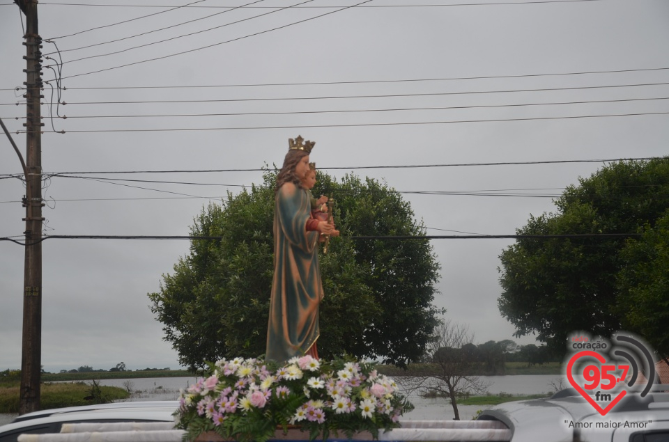 Missa da padroeira de Indápolis, Nossa Senhora Auxiliadora