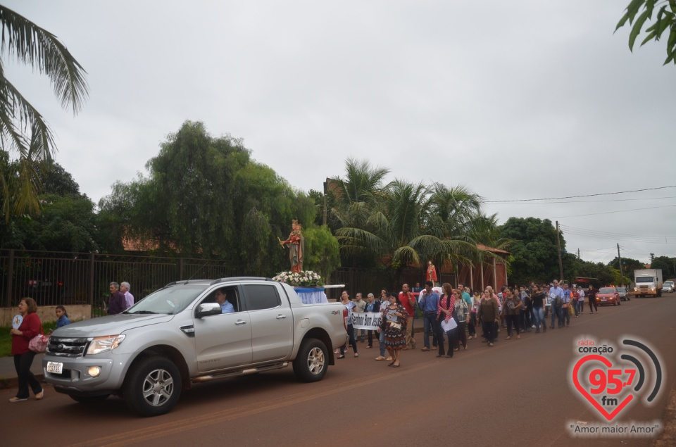 Missa da padroeira de Indápolis, Nossa Senhora Auxiliadora