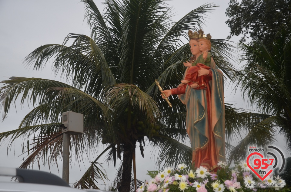 Missa da padroeira de Indápolis, Nossa Senhora Auxiliadora