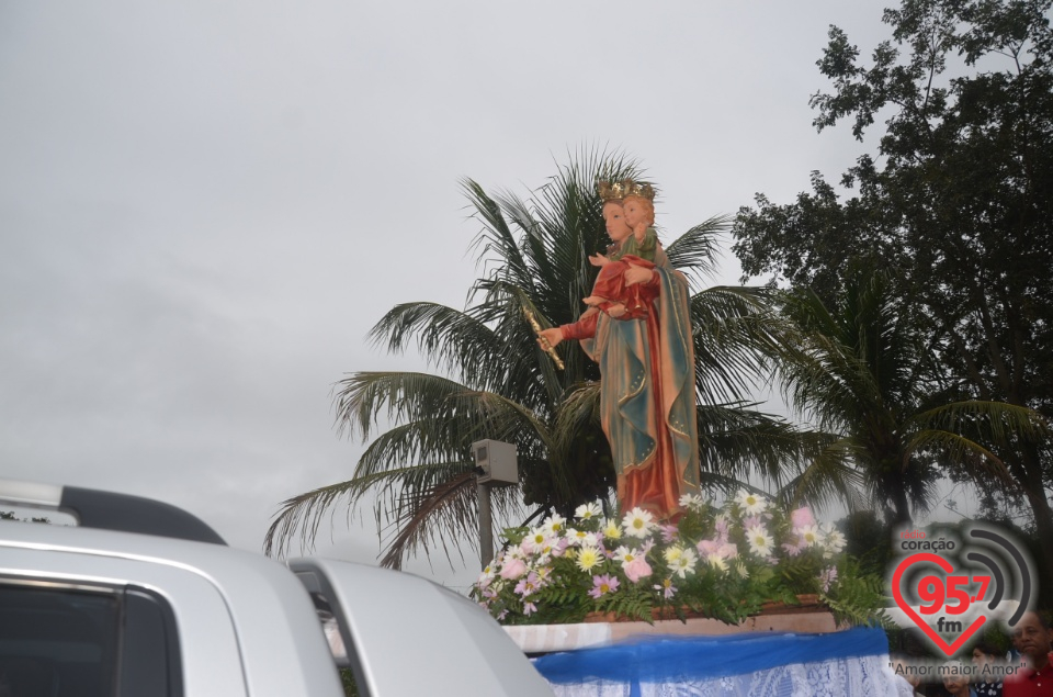 Missa da padroeira de Indápolis, Nossa Senhora Auxiliadora