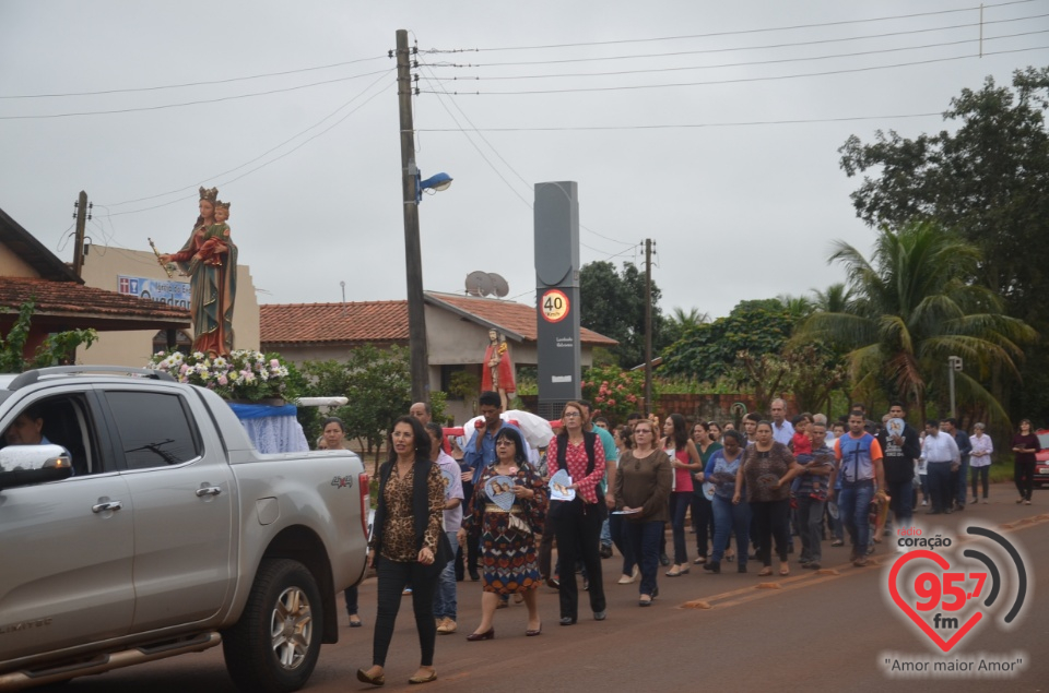 Missa da padroeira de Indápolis, Nossa Senhora Auxiliadora