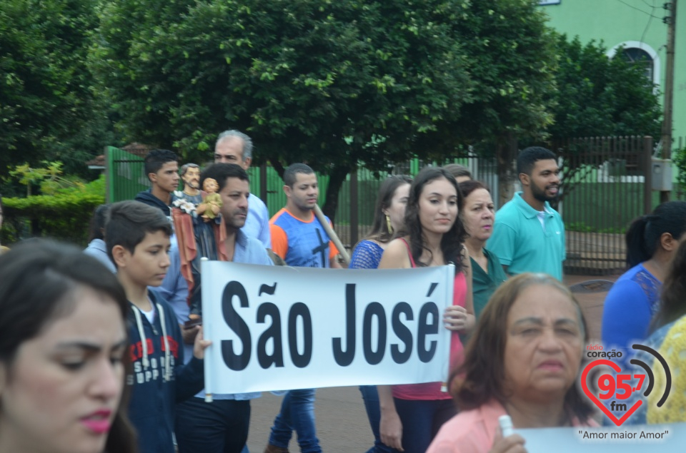 Missa da padroeira de Indápolis, Nossa Senhora Auxiliadora