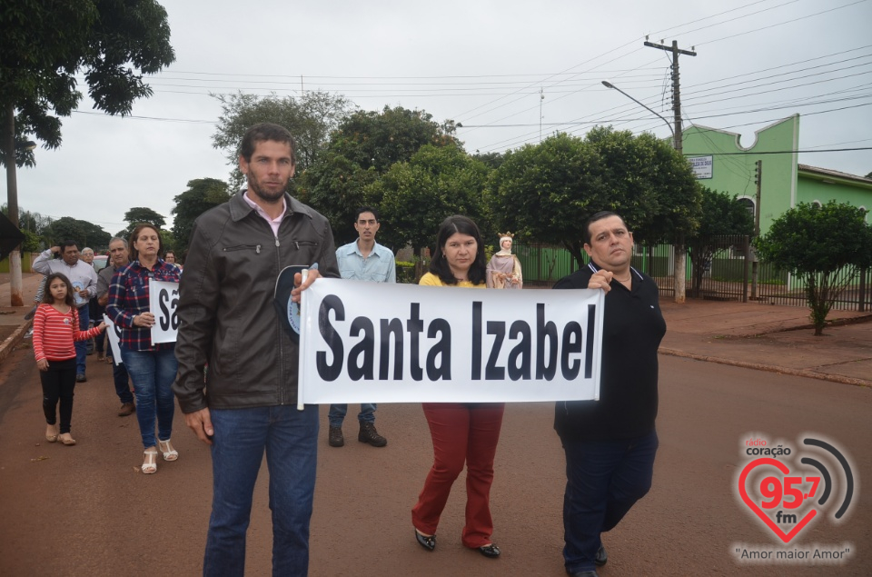 Missa da padroeira de Indápolis, Nossa Senhora Auxiliadora