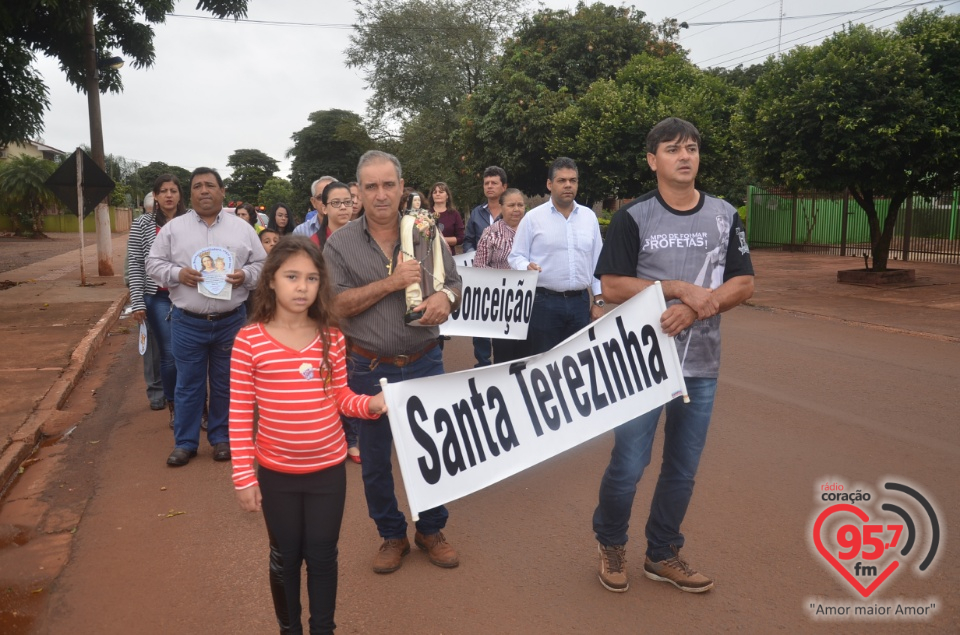 Missa da padroeira de Indápolis, Nossa Senhora Auxiliadora