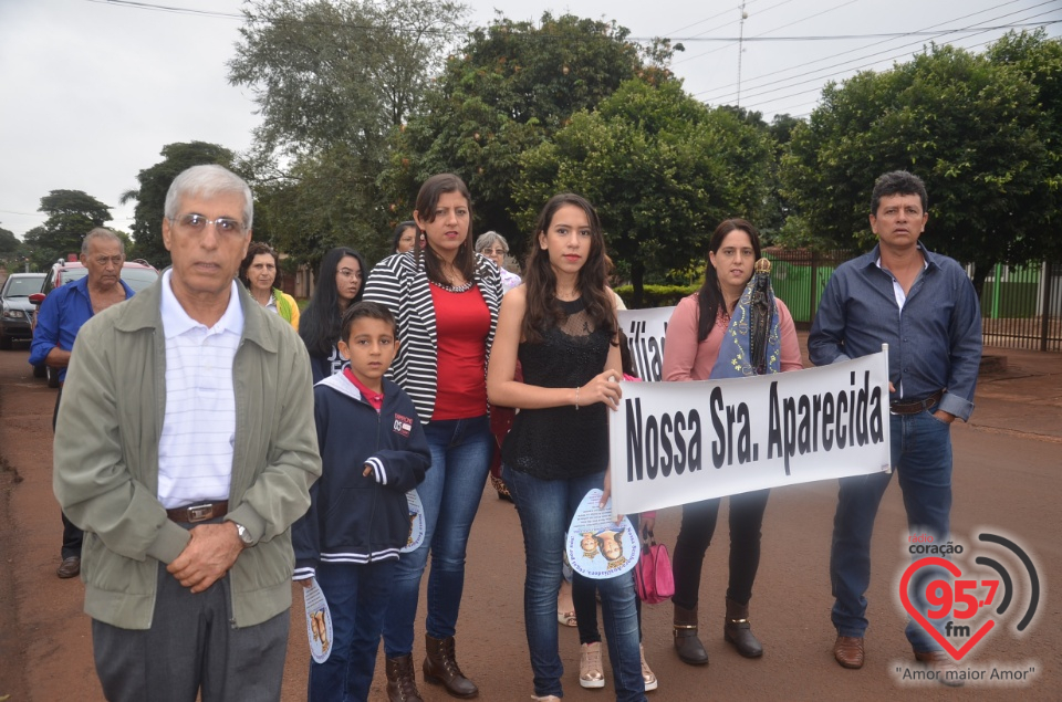 Missa da padroeira de Indápolis, Nossa Senhora Auxiliadora
