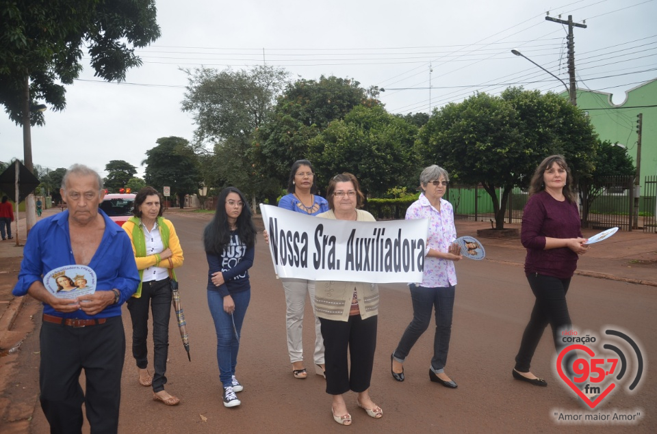 Missa da padroeira de Indápolis, Nossa Senhora Auxiliadora