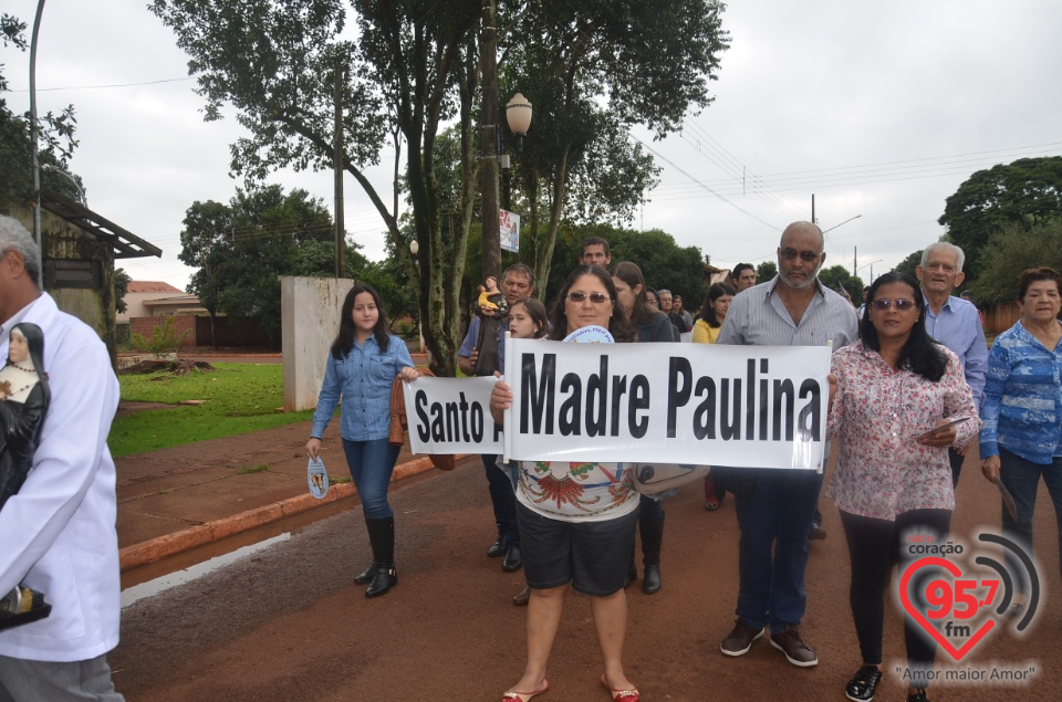 Missa da padroeira de Indápolis, Nossa Senhora Auxiliadora