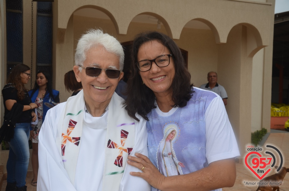 Missa da padroeira de Indápolis, Nossa Senhora Auxiliadora