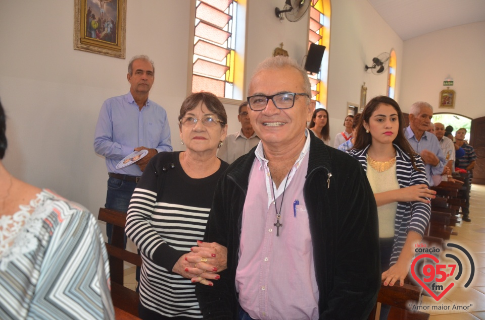 Missa da padroeira de Indápolis, Nossa Senhora Auxiliadora