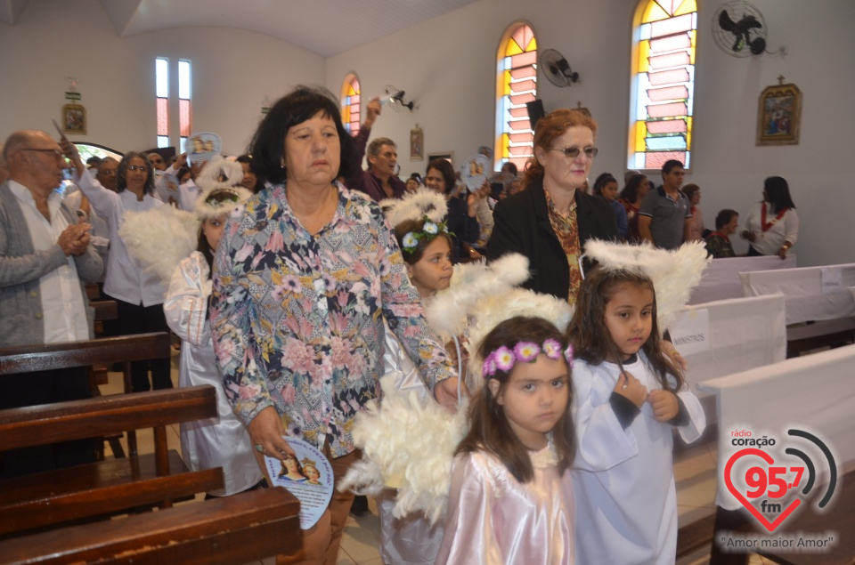 Missa da padroeira de Indápolis, Nossa Senhora Auxiliadora