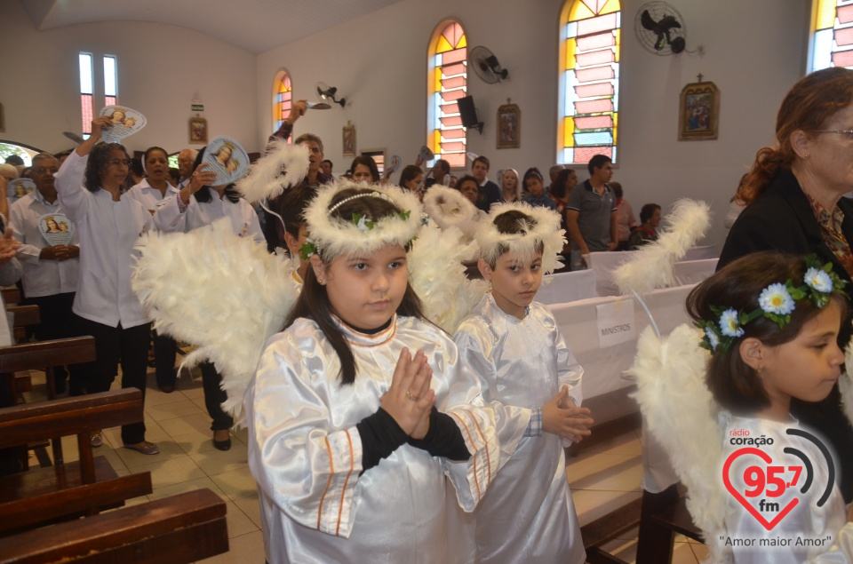 Missa da padroeira de Indápolis, Nossa Senhora Auxiliadora