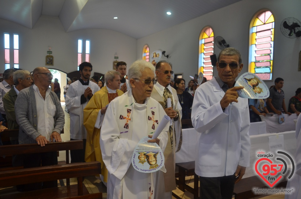Missa da padroeira de Indápolis, Nossa Senhora Auxiliadora