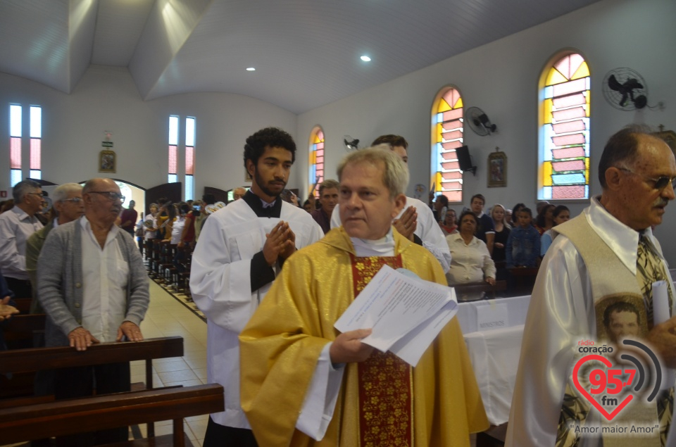 Missa da padroeira de Indápolis, Nossa Senhora Auxiliadora