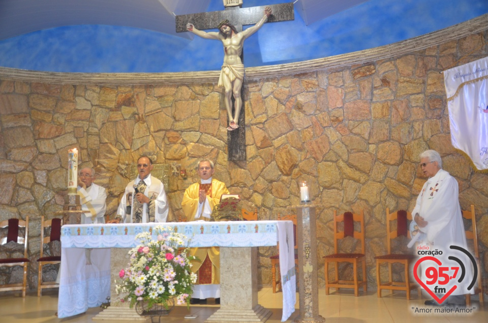 Missa da padroeira de Indápolis, Nossa Senhora Auxiliadora