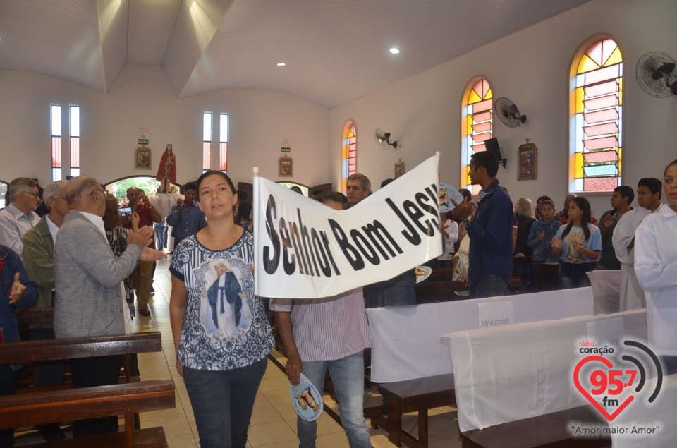 Missa da padroeira de Indápolis, Nossa Senhora Auxiliadora