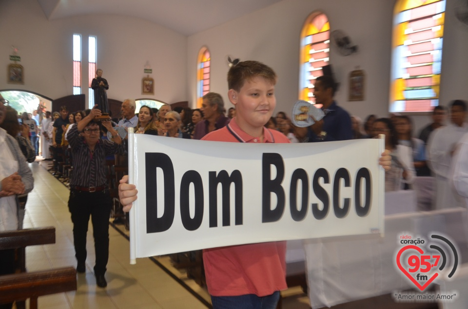 Missa da padroeira de Indápolis, Nossa Senhora Auxiliadora