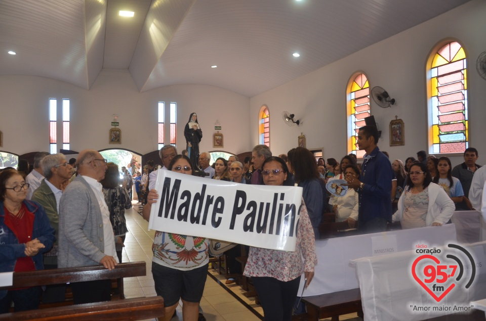 Missa da padroeira de Indápolis, Nossa Senhora Auxiliadora