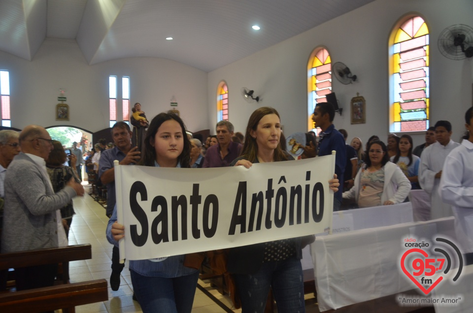 Missa da padroeira de Indápolis, Nossa Senhora Auxiliadora