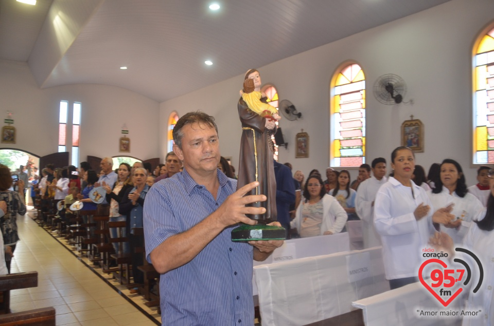Missa da padroeira de Indápolis, Nossa Senhora Auxiliadora