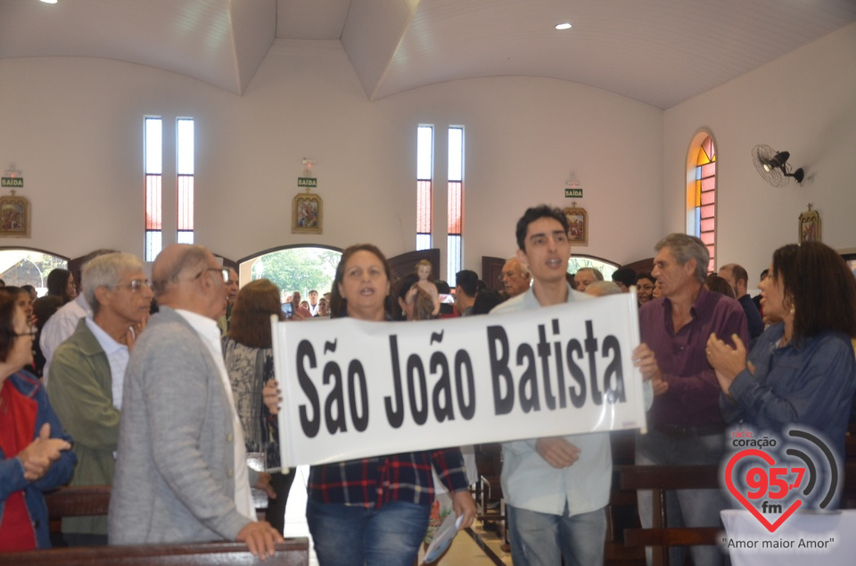 Missa da padroeira de Indápolis, Nossa Senhora Auxiliadora