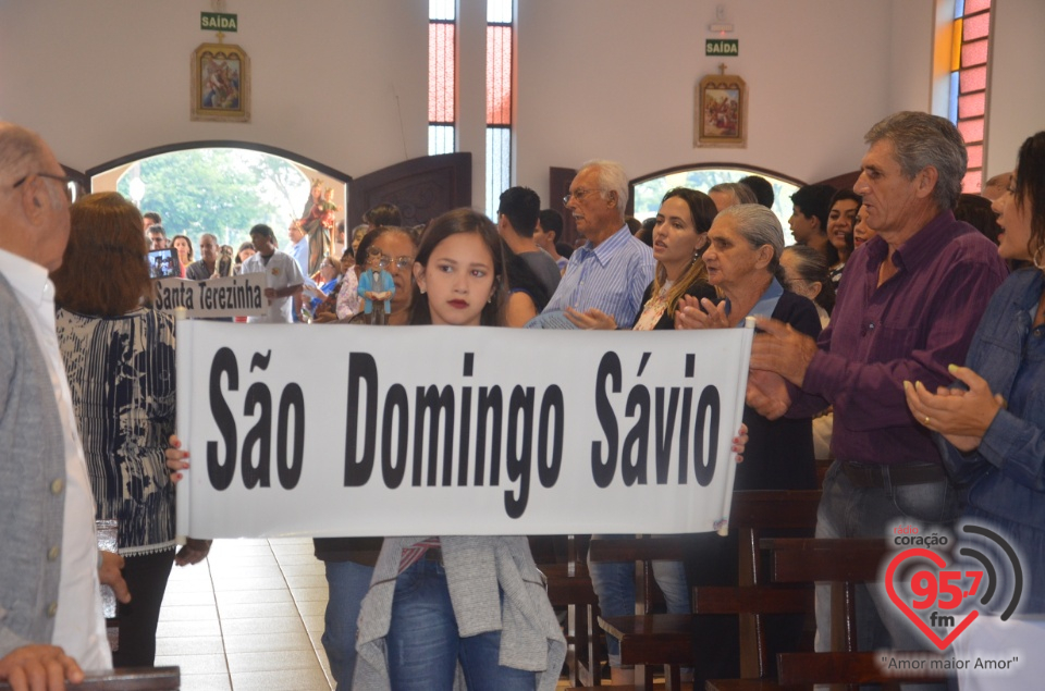 Missa da padroeira de Indápolis, Nossa Senhora Auxiliadora