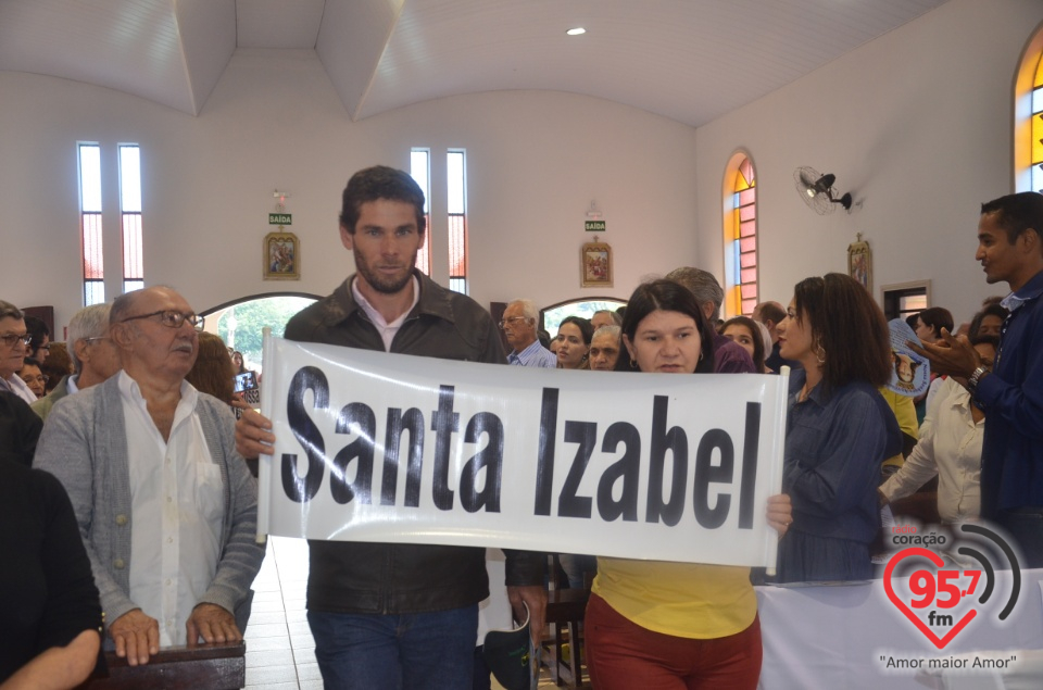Missa da padroeira de Indápolis, Nossa Senhora Auxiliadora