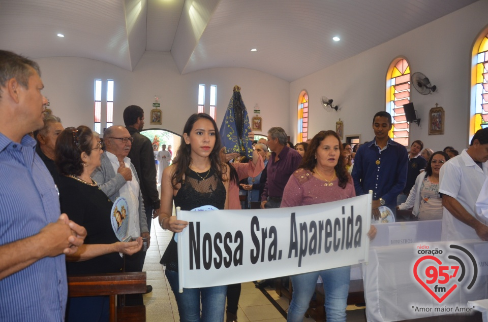 Missa da padroeira de Indápolis, Nossa Senhora Auxiliadora