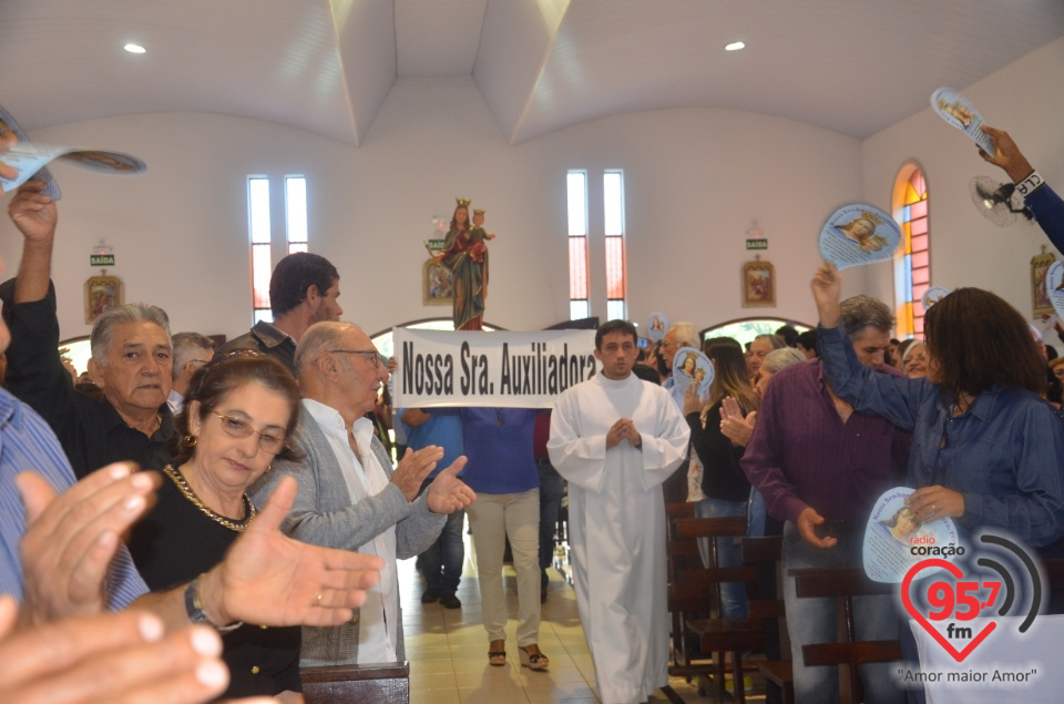 Missa da padroeira de Indápolis, Nossa Senhora Auxiliadora