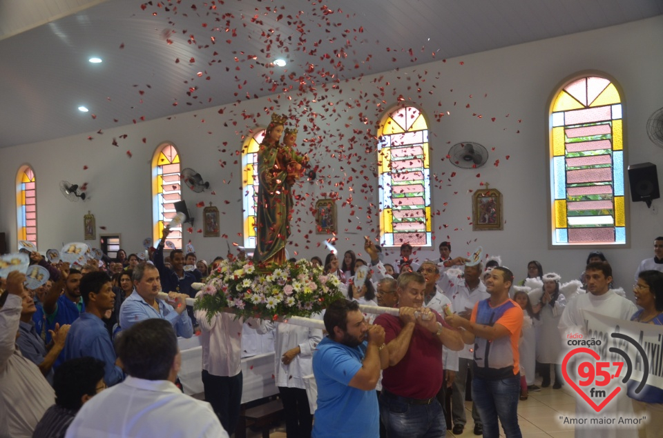 Missa da padroeira de Indápolis, Nossa Senhora Auxiliadora