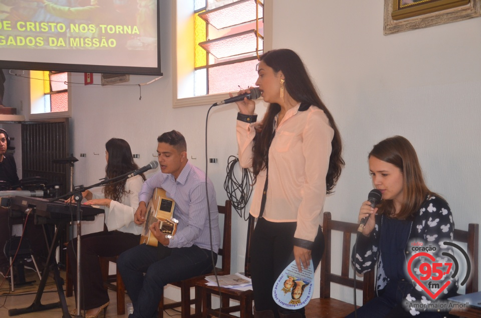 Missa da padroeira de Indápolis, Nossa Senhora Auxiliadora