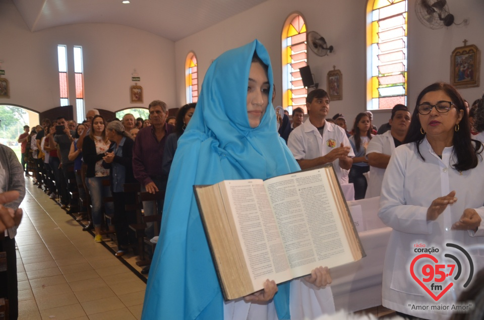 Missa da padroeira de Indápolis, Nossa Senhora Auxiliadora